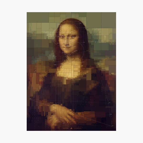 Portrait / Mona Lisa Photographic Print