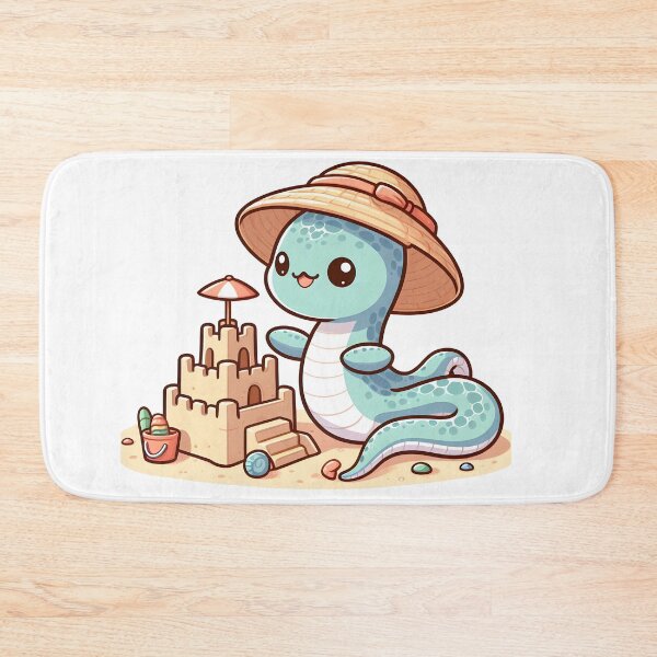 Item preview, Kawaii Cuddly Hydra: Wearing A Sun Hat designed and sold by CanvasCutie.