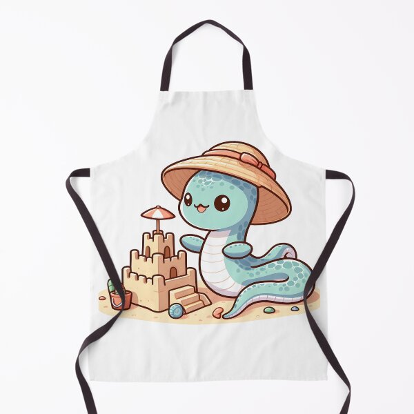 Item preview, Kawaii Cuddly Hydra: Wearing A Sun Hat designed and sold by CanvasCutie.