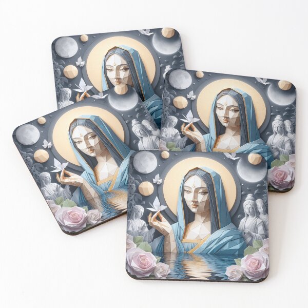 Item preview, Monalisa with moon designed and sold by UnitedArtForge.