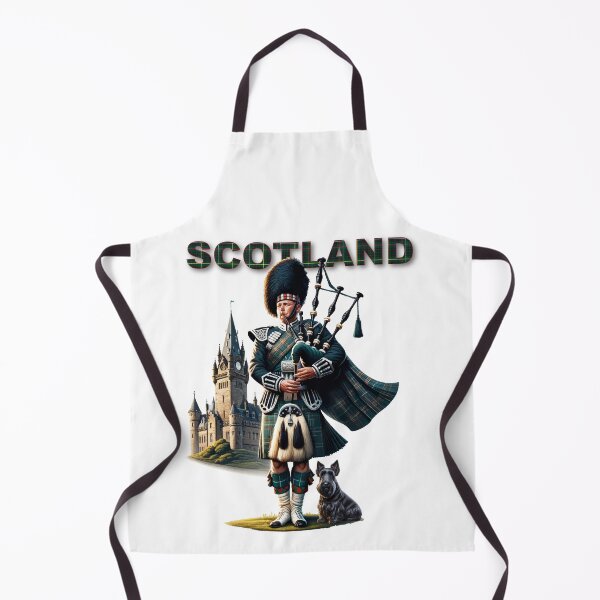 Item preview, Scottish Bagpipe player with Scottish Terrier designed and sold by NPStudio.
