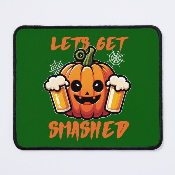 Item preview, Let's Get Smashed - Halloween Happy Hour Pumpkin designed and sold by The magic  Yellow bus.