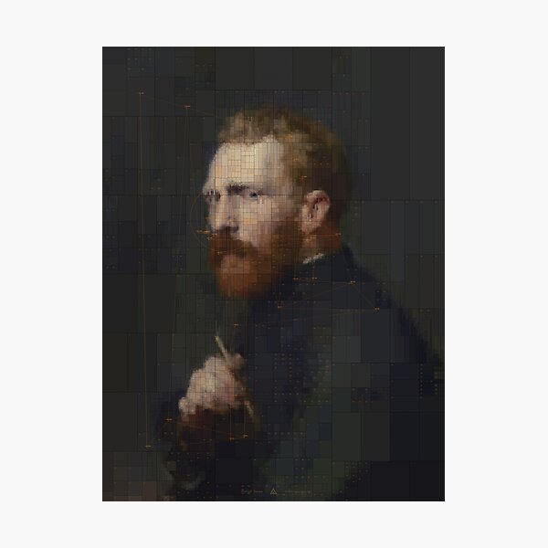Portrait / Vincent Photographic Print
