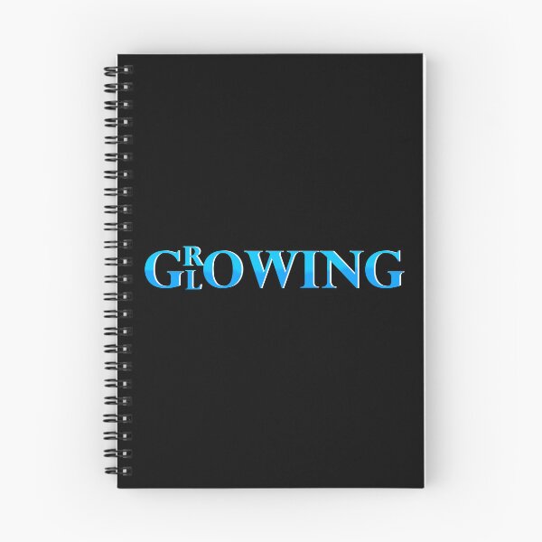 Item preview,  Growing glowing in light blue designed and sold by Kalpa.
