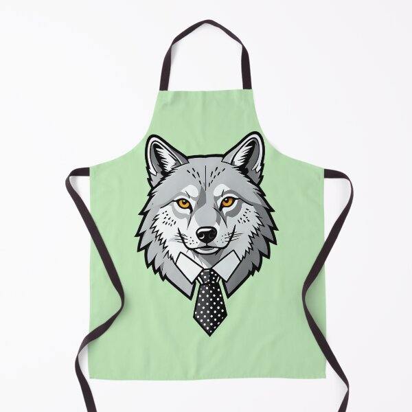 Item preview, Wolf wearing tie designed and sold by PragmaticP.