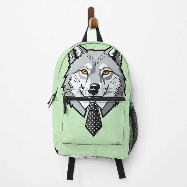 Item preview, Wolf wearing tie designed and sold by PragmaticP.