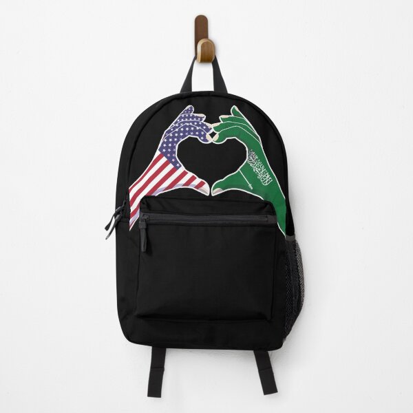 Aperçu de l'œuvre Arabie Saoudite Arabie Saoudite États-Unis États-Unis Amérique Amérique Love Heart Peace créée et vendue par FlagX.