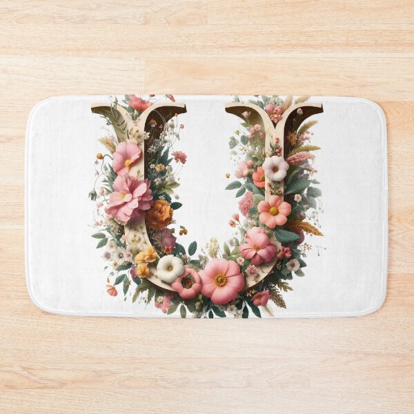 Item preview, Letter “U” containing flowers designed and sold by yeekazar.