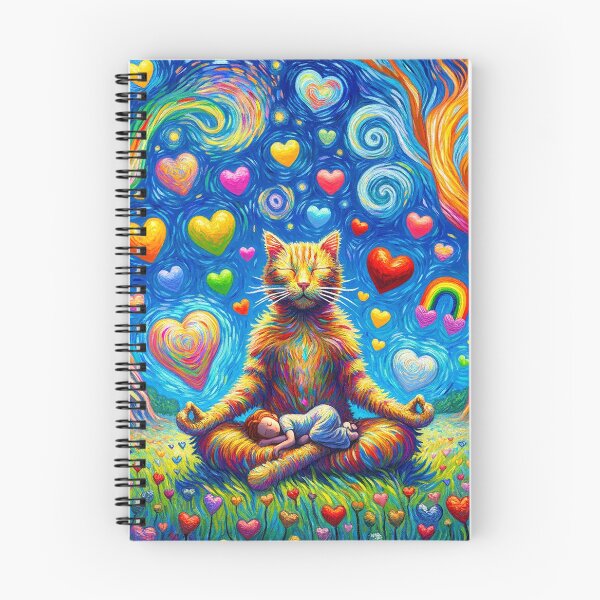 Item preview, Mindful Meadow Cat designed and sold by bunnyboiler.