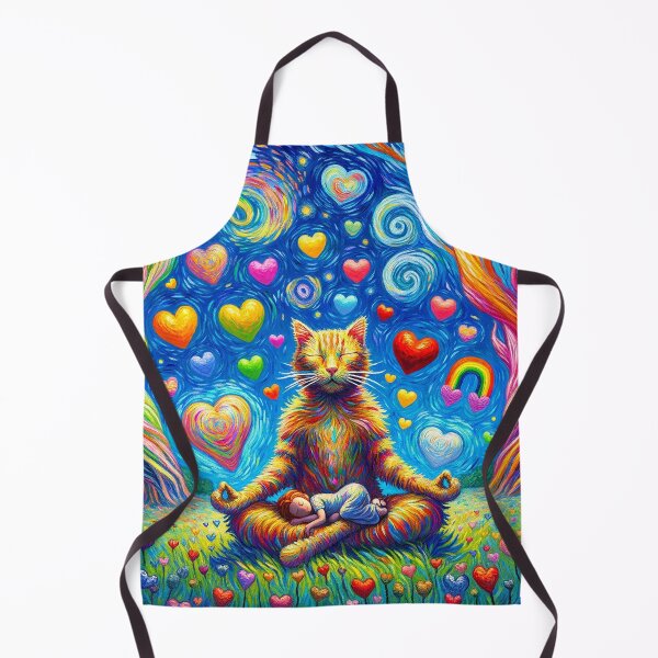 Item preview, Mindful Meadow Cat designed and sold by bunnyboiler.
