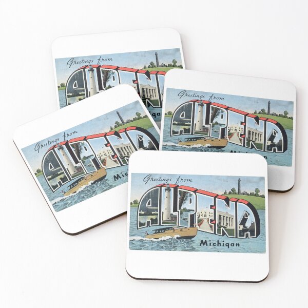 Item preview, Greetings From Alpena, Michigan  designed and sold by Itsmyfirstday89.