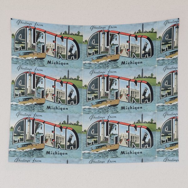 Item preview, Greetings From Alpena, Michigan  designed and sold by Itsmyfirstday89.