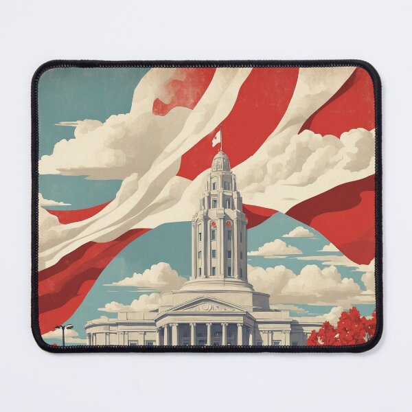 Item preview, Winnipeg Manitoba Canada Vintage Poster Tourism designed and sold by TravelersGems.