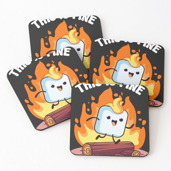 Item preview, Cool Marshmallow Campfire Tee designed and sold by JacontaII.