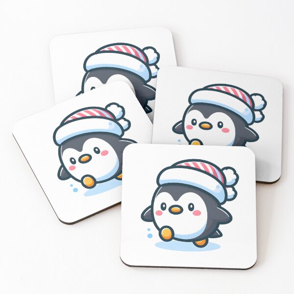 Item preview, Kawaii Pinguin: A Winter Hat designed and sold by CanvasCutie.