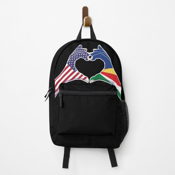 Item preview, Seychelles Seychellois USA United States American America Love Heart Peace designed and sold by FlagX.