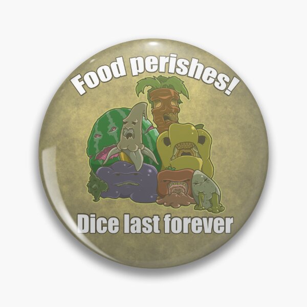 Item preview, Food and Dice (Rotten Veg Gang) designed and sold by ianablakeman.