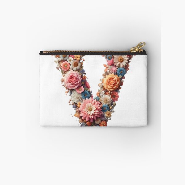 Item preview, Letter “V” containing flowers designed and sold by yeekazar.