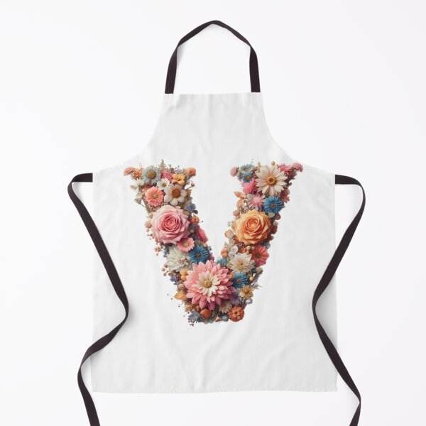 Item preview, Letter “V” containing flowers designed and sold by yeekazar.