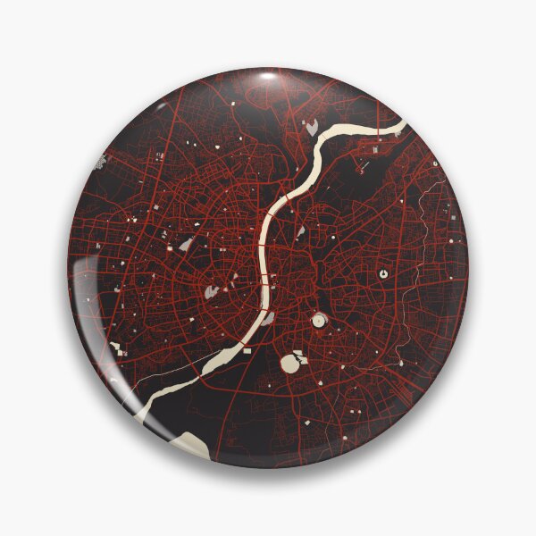 Item preview, Ahmedabad City Map of Gujarat, India - Vector designed and sold by deMAP.