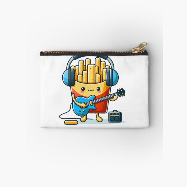 Item preview, Kawaii French Fries With Headphones designed and sold by CanvasCutie.