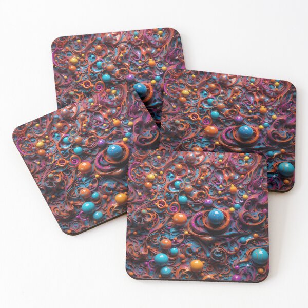 Item preview, Ethereal Swirls of Cosmic Harmony and Contrast designed and sold by ArtComixHaven.