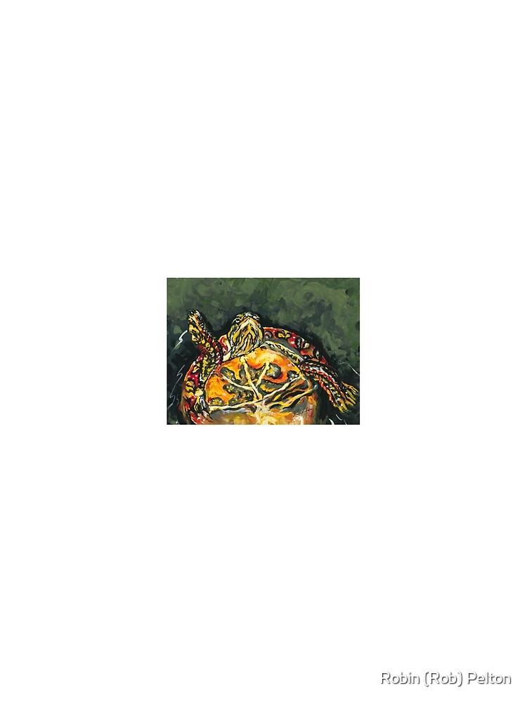 Thumbnail 3 of 3, Scarf, Michigan Painted Turtle designed and sold by ROBINPELTON.