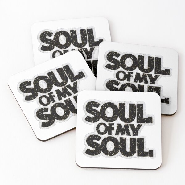 Item preview, 'Soul Of My Soul' Very Bold Very Sparkling New Typography Design designed and sold by WatermelonPink.
