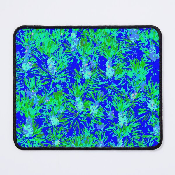 Item preview, The Green Pine with New Grown Pine Pollen on Blue designed and sold by IraNiva.