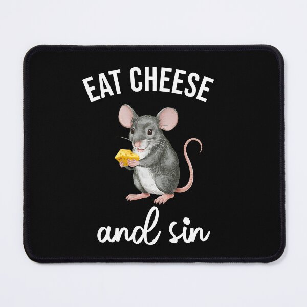 Item preview, Eat Cheese And Sin designed and sold by hibamar.