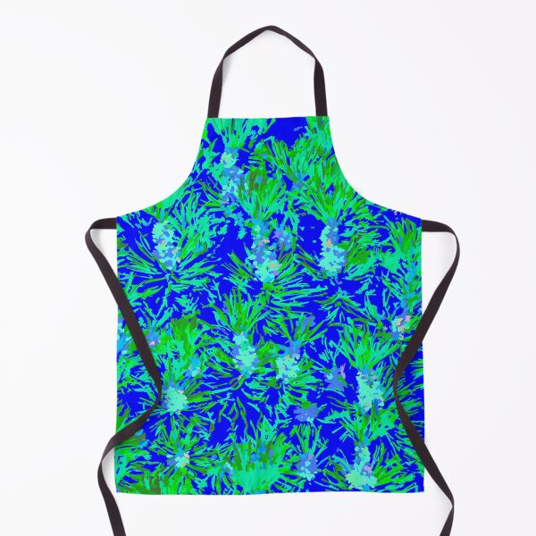 Item preview, The Green Pine with New Grown Pine Pollen on Blue designed and sold by IraNiva.