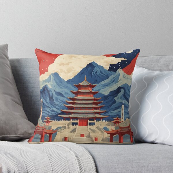 Artikelvorschau, Xian China Starry Night Vintage Reiseplakat Tourismus entworfen und verkauft von TravelersGems.