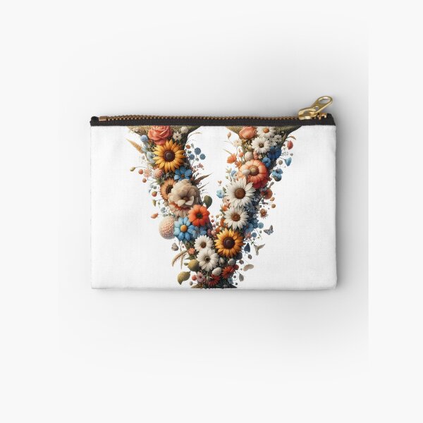 Item preview, Letter “V” containing flowers designed and sold by yeekazar.