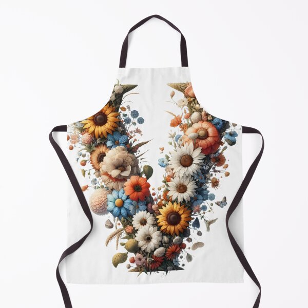 Item preview, Letter “V” containing flowers designed and sold by yeekazar.