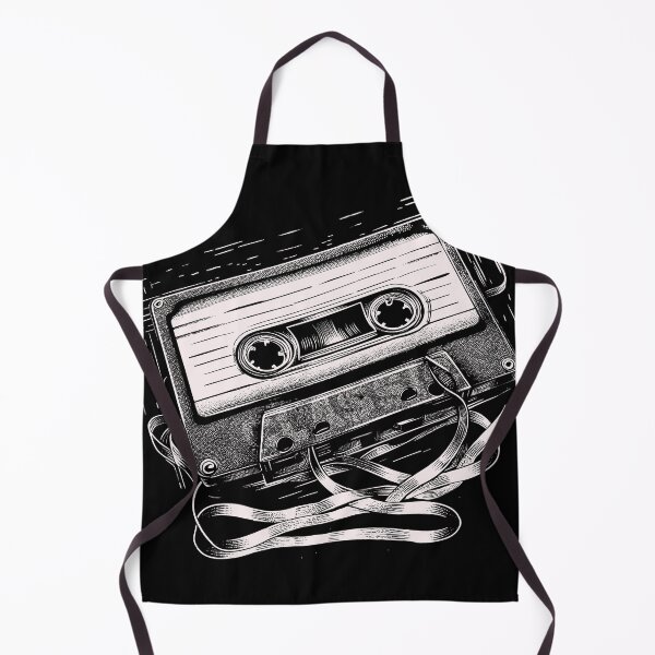 Aperçu de l'œuvre Cassette rétro des années 80 et 90 Nostalgie millénaire créée et vendue par RR-Arts.