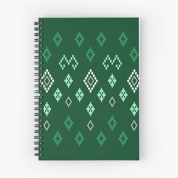 Item preview, Dark green ethnic fabric designed and sold by Horizonie.