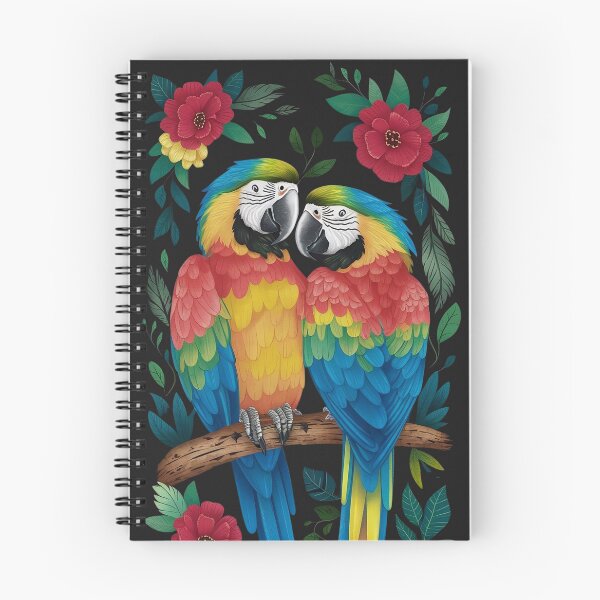 Item preview, A couple of macaw birds designed and sold by DunuStore.