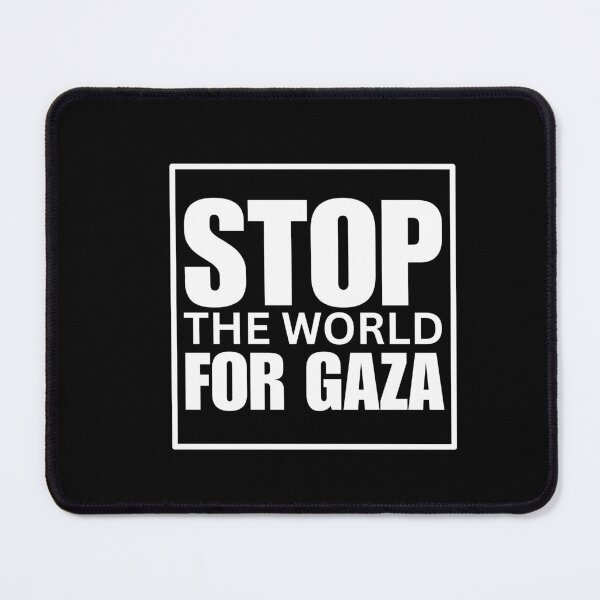 Item preview, Stop The World For Gaza designed and sold by ANNINOART ⭐⭐⭐⭐⭐.