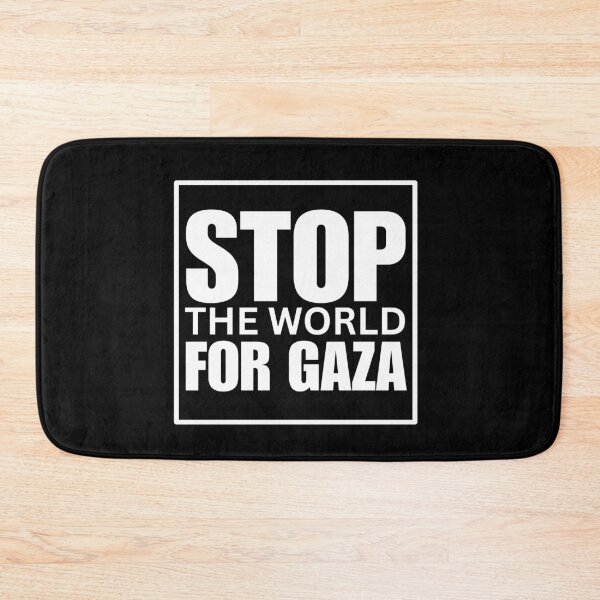 Item preview, Stop The World For Gaza designed and sold by ANNINOART ⭐⭐⭐⭐⭐.