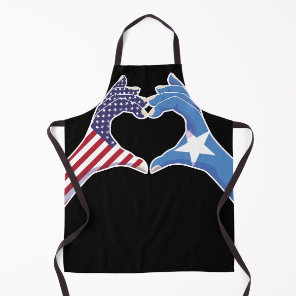 Item preview, Somalia Somali USA United States American America Love Heart Peace designed and sold by FlagX.