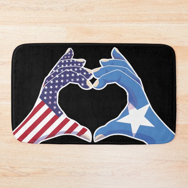 Item preview, Somalia Somali USA United States American America Love Heart Peace designed and sold by FlagX.