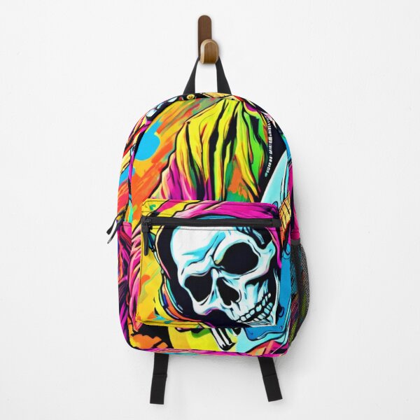 Item preview, Colorful Ghost Rock Musician designed and sold by Health And Fitness Posts e-Store.