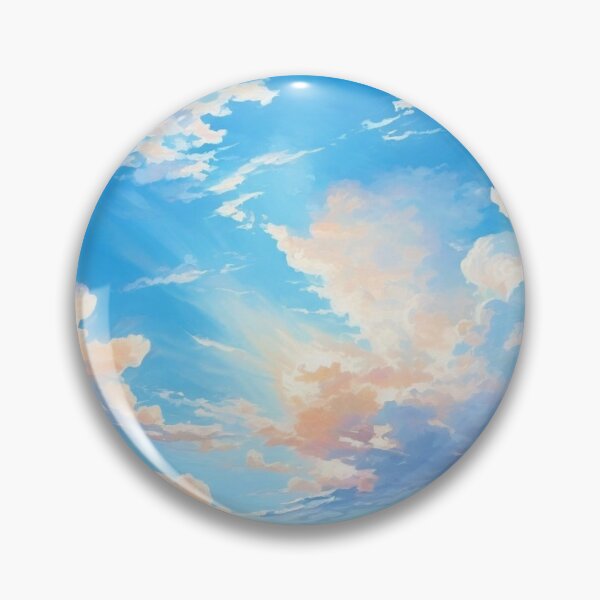Item preview, blue skye designed and sold by aipaint.