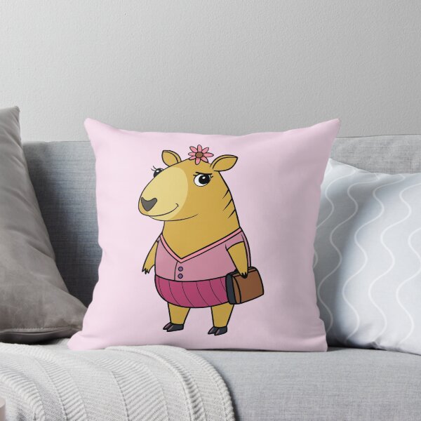 Item preview, Capybara Coquette Pink Dress Girly designed and sold by Lelijo.