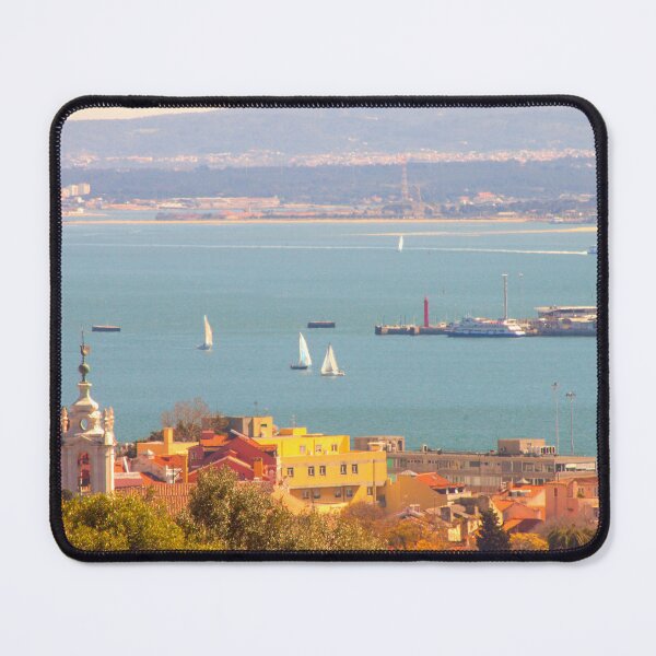 Item preview, Tejo river . view from Monsanto park designed and sold by Tereza Pilar Art.
