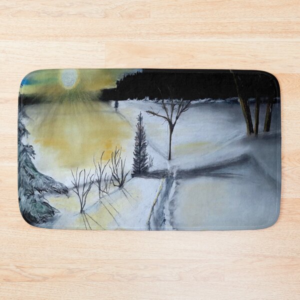 Item preview, "Paysage enneigé" (= snowy landscape) designed and sold by Isa-Isarielle.