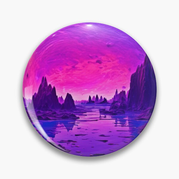 Item preview, Alien Scenery: Vibrant Hues designed and sold by Health And Fitness Posts e-Store.