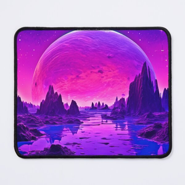 Item preview, Alien Scenery: Vibrant Hues designed and sold by Health And Fitness Posts e-Store.