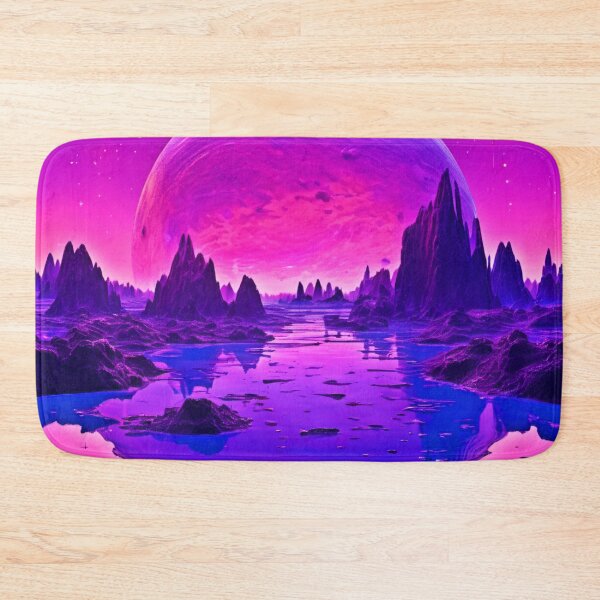 Item preview, Alien Scenery: Vibrant Hues designed and sold by Health And Fitness Posts e-Store.