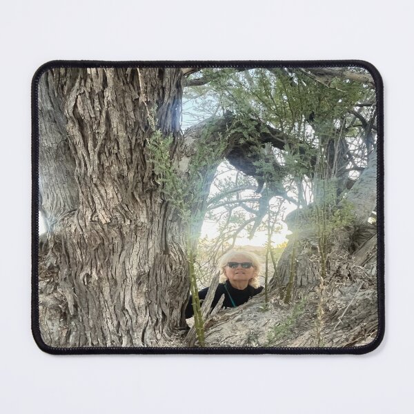Item preview, Lady in Sunrise Tree designed and sold by MudmanExpress.